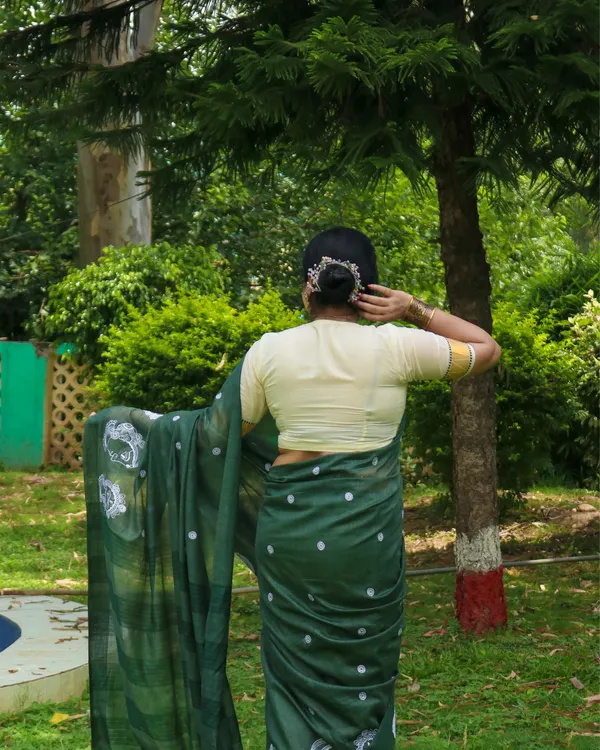 Roop_Green_Embroidery_Saree