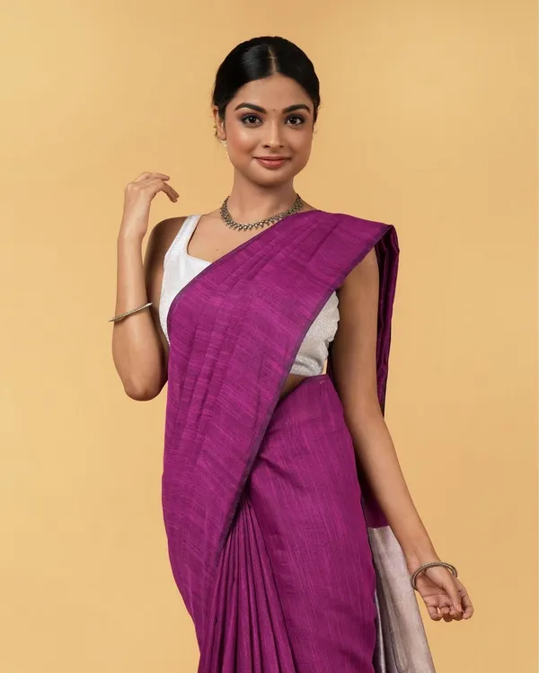 Swarna_Ras_Purple_Linen_Silk_Saree