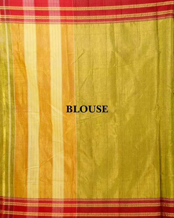 Green_&_Red_Vintage_Elegance_Silk_Pure_Cotton_Saree