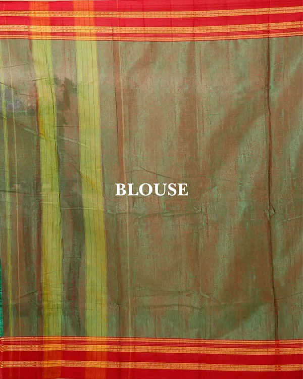 Light_Green_Vintage_Elegance_Silk_Pure_Cotton_Saree