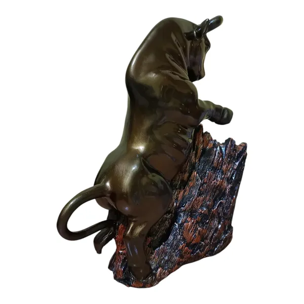 Multicolor_Bull_With_Log_Statue_Showpiece_Idol_For_Gifting_&_Home_Office_Desk_Table_Decoration_Polyresin