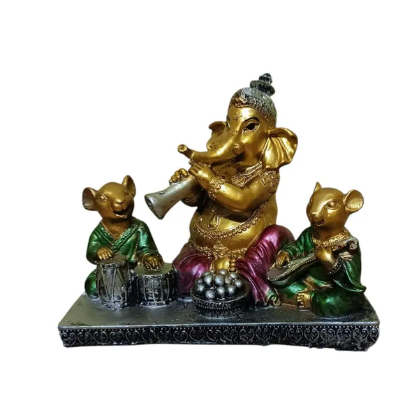 Ganesha_Ganesh_Ganpati_Gajanan_Statue_Idol_Murti_Gift_Item_Decorative_Showpiece_Pack_of_1_(B011)