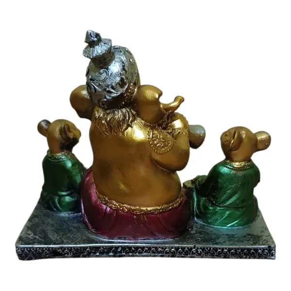 Ganesha_Ganesh_Ganpati_Gajanan_Statue_Idol_Murti_Gift_Item_Decorative_Showpiece_Pack_of_1_(B011)