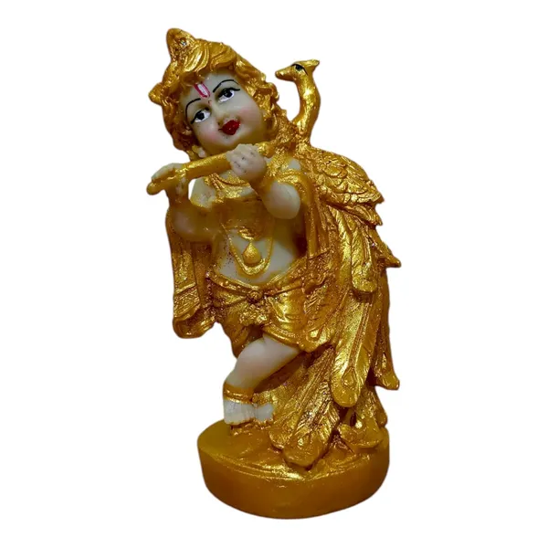 Golden_Krishna_Kanha_Makhan_Chor_Murti_Idol_Statue_Resin