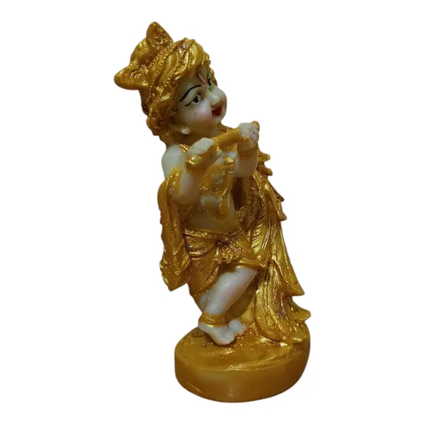 Golden_Krishna_Kanha_Makhan_Chor_Murti_Idol_Statue_Resin