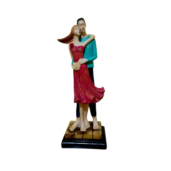 Multicolor_Resin_Portable_Lightweight_Handmade_Washable_Painted_Couple_Statue