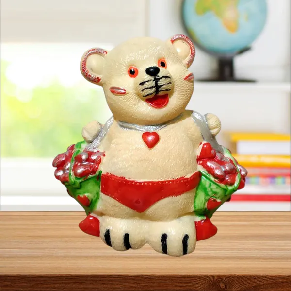 Teddy_Bear_Showpiece_Statue_For_Home_Decor_Children_Playing_PVC
