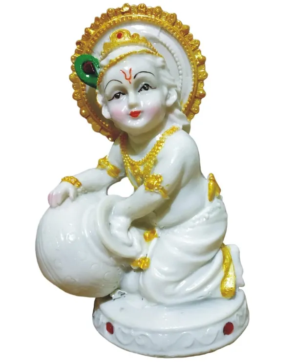 White_Krishna_Idol_Murti_Statue_Showpiece_Gift_Makhan_Chor_Idol_Kanha_Ji_Statue_For_Puja_Krishna_Idol_Marble_Dust