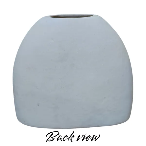 White_Flower_Pot_Vase_Decorative_Showpiece_Home_Office_Room_Decor_Polyresin_Pack_Of_2