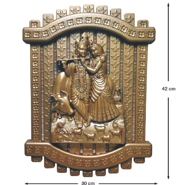 Copper_Radha_Krishna_Kanha_Wall_Hanging_Art_Decor_Sculpture_For_Entrance_Home_Office_Hotel_Decor_Fiber_Pack_Of_1