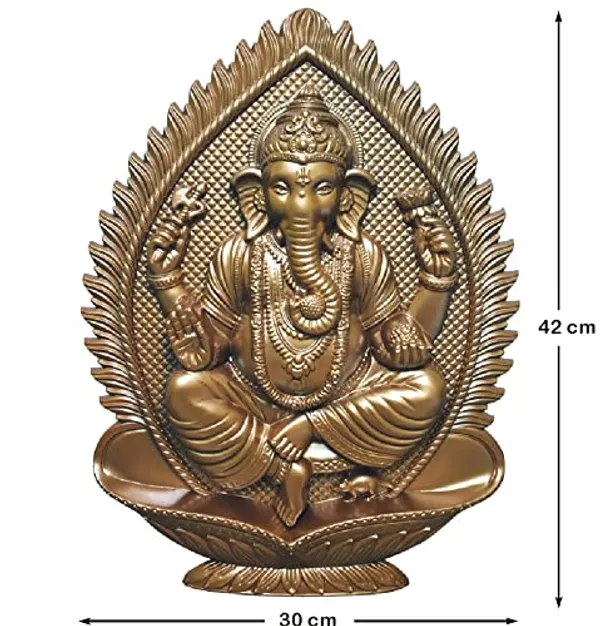 Copper_Ganesha_Ganesh_Ganpati_Decorative_Wall_Hanging_Decor_Art_Sculpture_For_Home_Entrance_Office_Hotel_Decor_Fiber_Pack_Of_1
