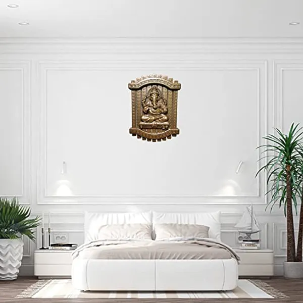 Copper_Ganesha_Ganesh_Ganpati_Decorative_Wall_Hanging_Decor_Art_Sculpture_For_Home_Entrance_Office_Hotel_Decor_Fiber_Pack_Of_1