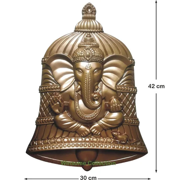 Copper_Ganesha_Ganesh_Ganpati_Decorative_Wall_Hanging_Decor_Art_Sculpture_For_Home_Entrance_Office_Hotel_Decor_Fiber_Pack_Of_1