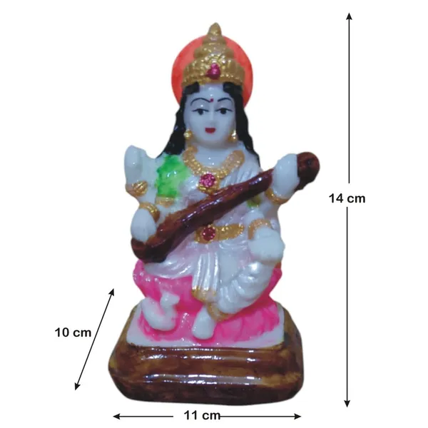 Saraswati_Mata_Devi_Idol_Statue_for_Puja_Temple_Office_Table