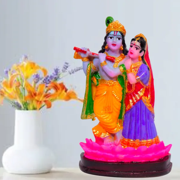 Radha_Krishna_Kanha_Makhan_Chor_Kanahiya_Murti_Idol_Statue_Marble_Dust