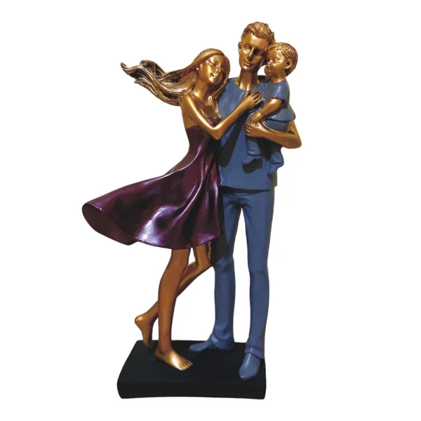 Mother_Father_Baby_Love_Statue_Family_Couple_Statue_Sculpture_for_Showpiece_Gift_Home_Office_Pack_of_1_(F7)