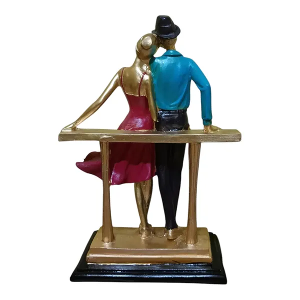 Multicolor_Resin_Portable_Lightweight_Handmade_Washable_Painted_Couple_Statue