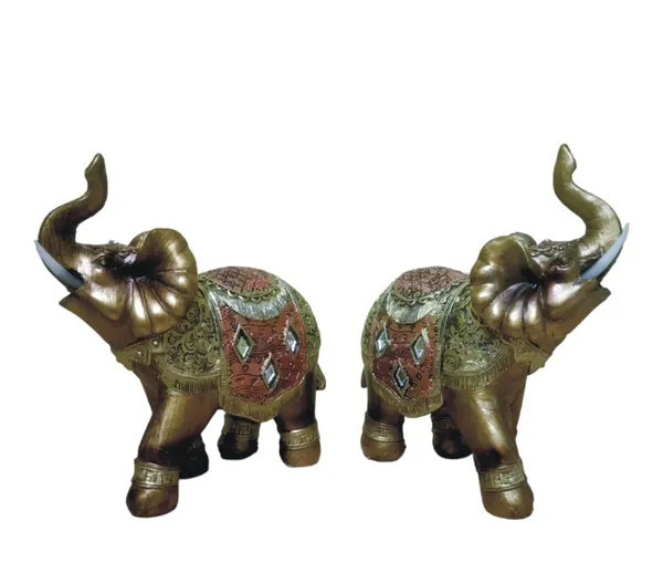 Multicolor_The_Spiritual_Living_Fengshui_Trunk_Up_Elephant_Couple_Statue_For_Good_Luck_Vastu_Positivity_Home_Decor_Pack_Of_2