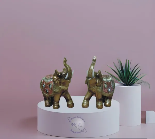 Multicolor_The_Spiritual_Living_Fengshui_Trunk_Up_Elephant_Couple_Statue_For_Good_Luck_Vastu_Positivity_Home_Decor_Pack_Of_2