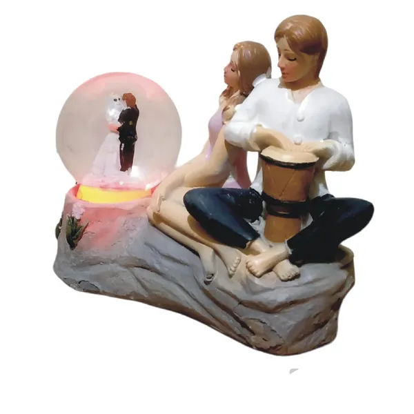 MultiColor_Couple_Statue_Loving_Couple_Sculpture_Glass_Ball_Miniature_Lighting_Decorative_Showpiece_Pack_of_1
