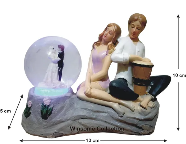 MultiColor_Couple_Statue_Loving_Couple_Sculpture_Glass_Ball_Miniature_Lighting_Decorative_Showpiece_Pack_of_1