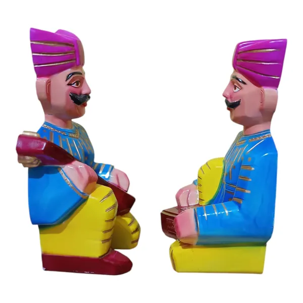 Rajasthani_Decorative_Wall_Hanging_Decor_Art_Sculpture_for_Home_Office_Hotel_Decor_Entrance_Fiber_Pack_of_2