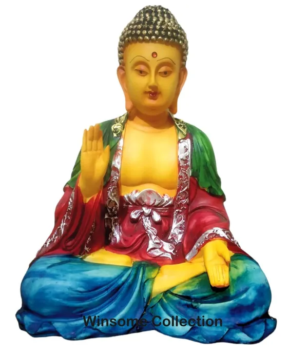 Buddha_Statue_Idol_Murti_Fengshui_Gift_Item_for_Living_Hotel_Room_Decor_Pack_of_1