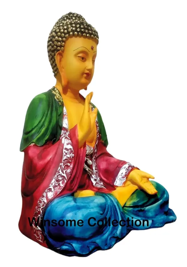 Buddha_Statue_Idol_Murti_Fengshui_Gift_Item_for_Living_Hotel_Room_Decor_Pack_of_1