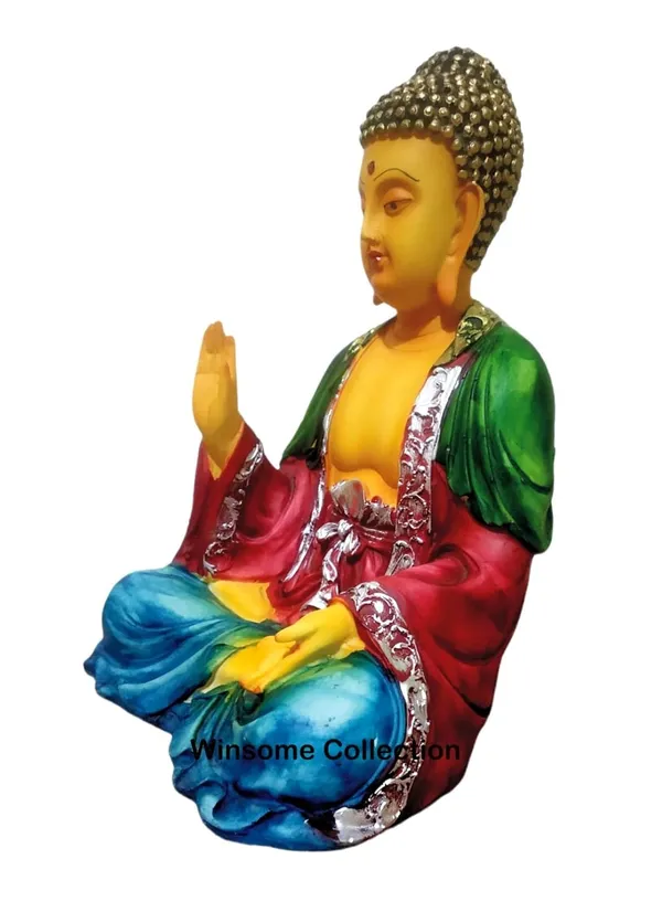 Buddha_Statue_Idol_Murti_Fengshui_Gift_Item_for_Living_Hotel_Room_Decor_Pack_of_1