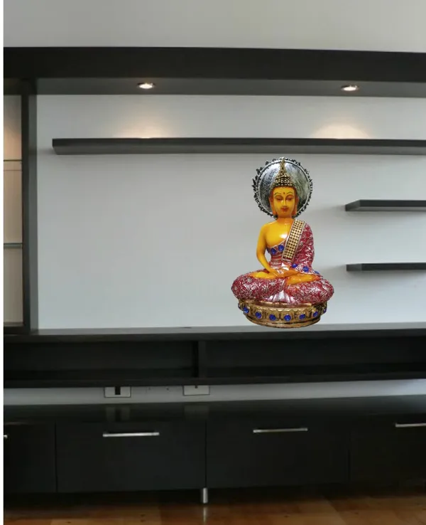 Buddha_Statue_Murti_Idol_Decorative_Fengshui_Showpiece_Gift_Figurine