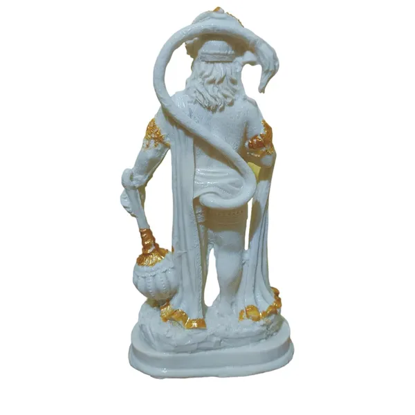 White_Hanuman_Bajrangbali_Murti_Idol_Statue_For_Puja_Ghar_Home_Decor_Marble_Dust
