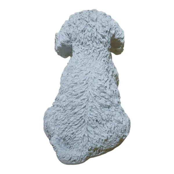 White_Dog_Statue_Decorative_Showpiece_Animal_Figurine_Home_Room_Office_Decor