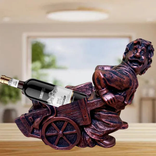 MultiColor_Wine_Bottle_Holder_Stand_Rack_Statue_Showpiece_Stylish_Human_Figurine_for_Home_Hotel_Room_Restaurant_Bar_Decor_Pack_of_1