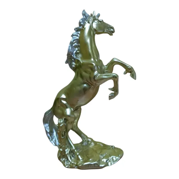 Golden_Resin_Portable_Lightweight_Handmade_Painted_Horse_Statue