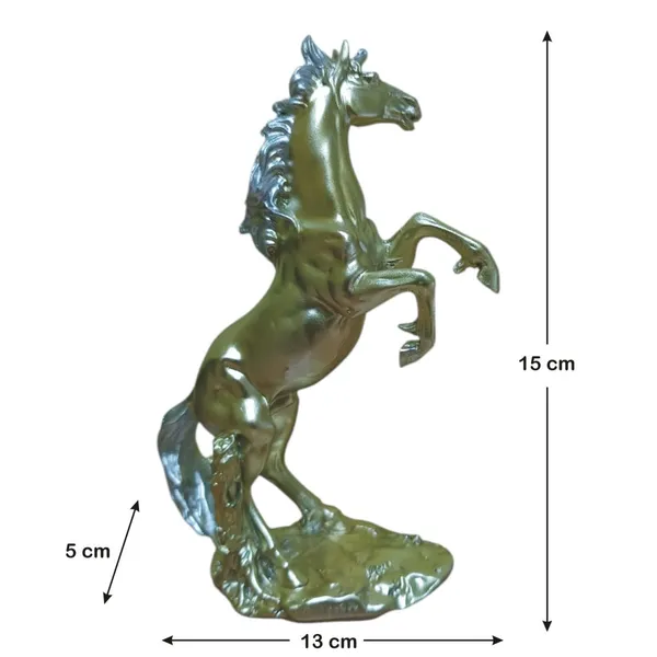 Golden_Resin_Portable_Lightweight_Handmade_Painted_Horse_Statue