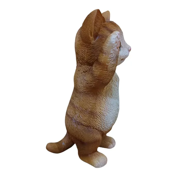 Multicolor_Resin_Handmade_Painted_Cat_Statue