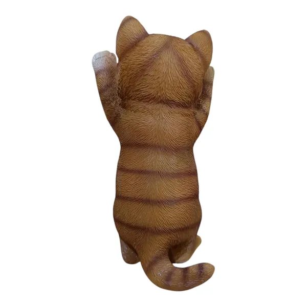 Multicolor_Resin_Handmade_Painted_Cat_Statue