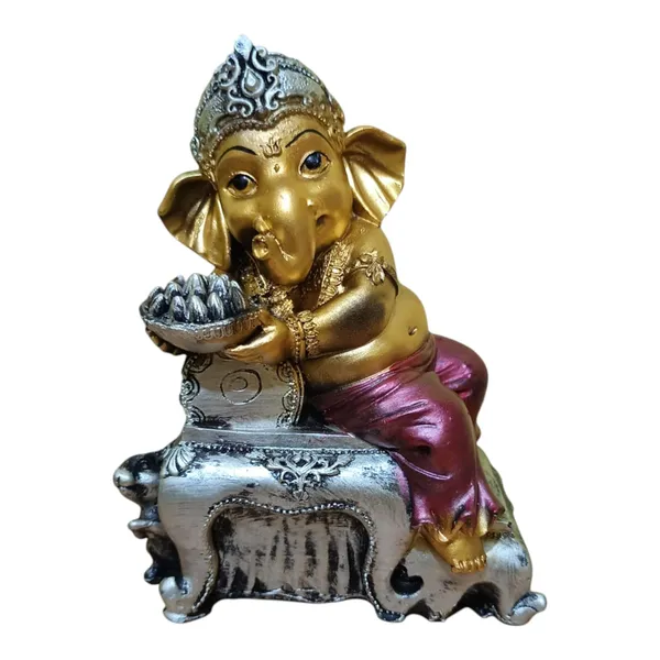 Ganesha_Ganesh_Ganpati_Gajanan_Statue_Idol_Murti_Gift_Item_Decorative_Showpiece_Pack_of_1_(B012)