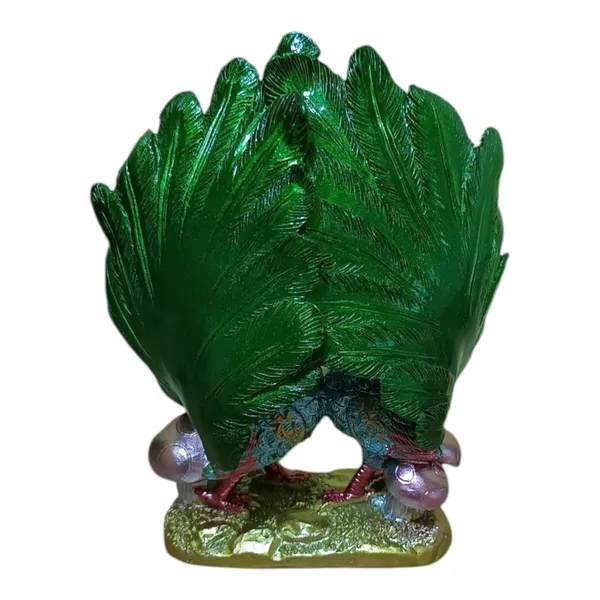 Multicolor_Marble_Handmade_Painted_Peacock_Statue