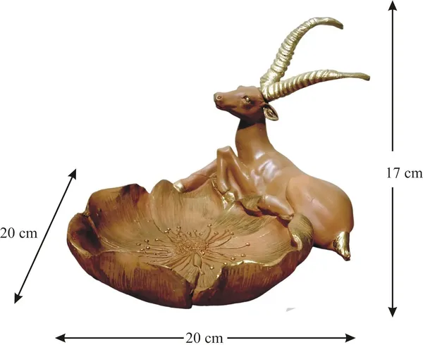 Deer_Hiran_Animal_Figurine_Decorative_Showpiece_Gift_Item_Home_Office_Decor_Decoration_Polyresin