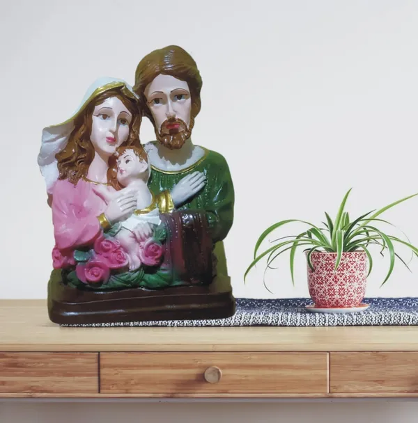 Multicolor_Religious_Holy_Family_Baby_Jesus_Christ_Statue_Christian_God_Ideal_For_Christmas_&_Home/Office_Decor_Polyresin
