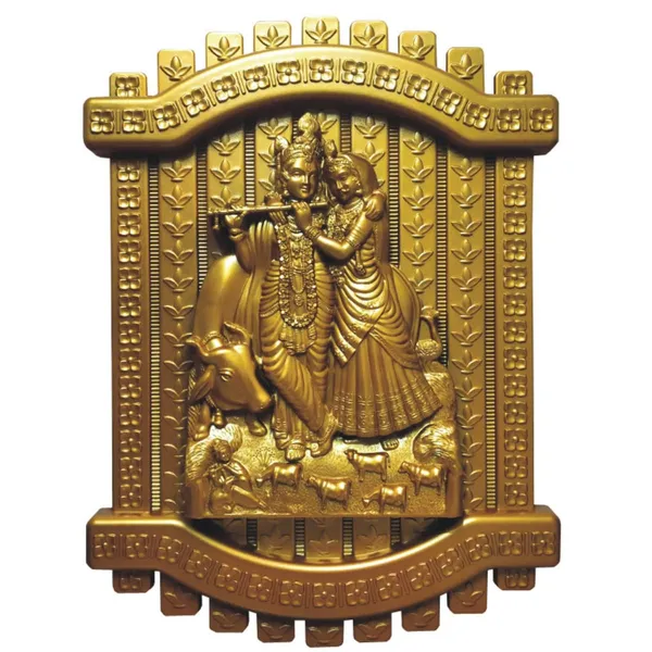 Golden_Radha_Krishna_Kanha_Wall_Hanging_Art_Decor_Sculpture_For_Entrance_Home_Office_Hotel_Decor_Fiber_Pack_Of_1