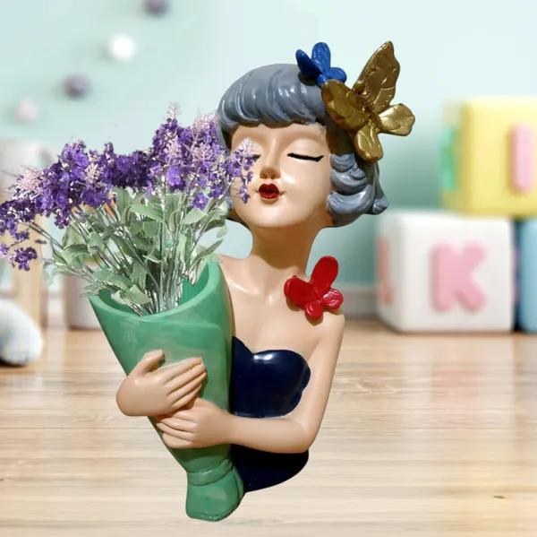 Flower_Pot_Vase_Decorative_Showpiece_Home_Office_Room_Decor_Polyresin