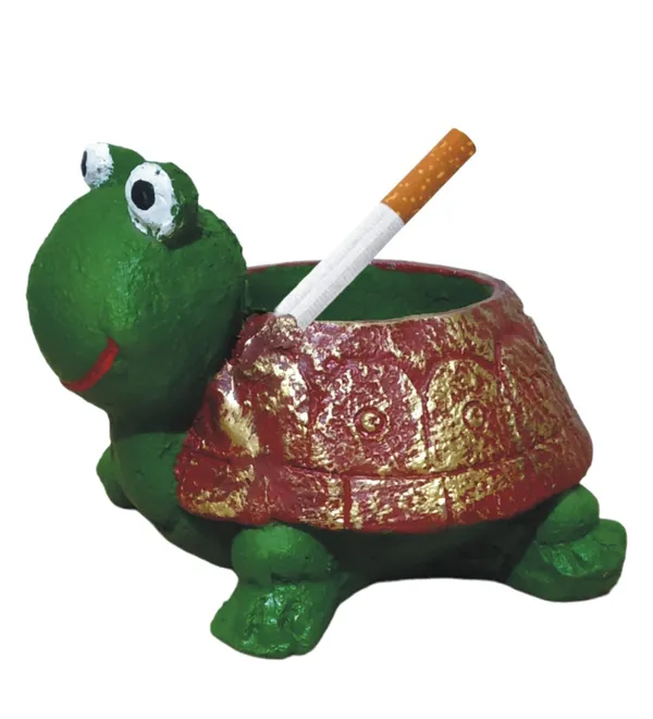Ashtray_for_Cigarette_Stylish_Antique_Decorative_Tortoise_Showpiece_Animal_Figurine_Statue_for_Bar_Home_Office