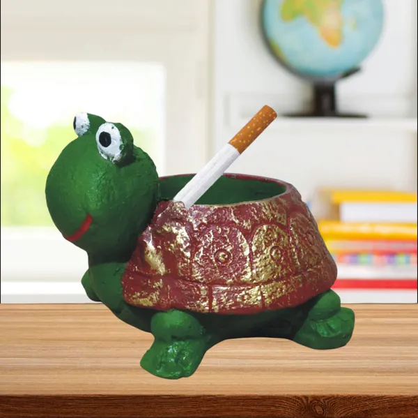 Ashtray_for_Cigarette_Stylish_Antique_Decorative_Tortoise_Showpiece_Animal_Figurine_Statue_for_Bar_Home_Office