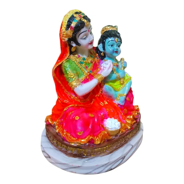 Yashoda_Mata_Krishna_Kanha_Gopala_Idol_Murti_Statue__Decorative_Showpiece_For_Puja_Temple_Office_Table