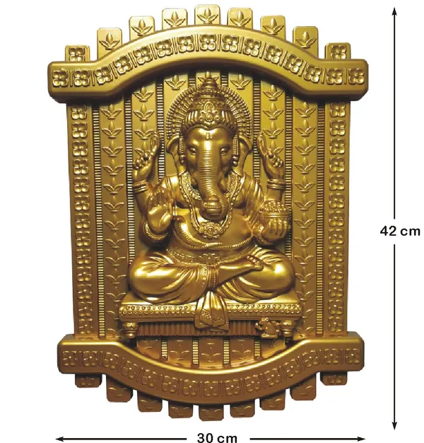 Ganesha_Ganpati_Wall_Hanging_Art_Sculpture_Decor_Home_Office_Decor_Fiber_Pack_Of_1