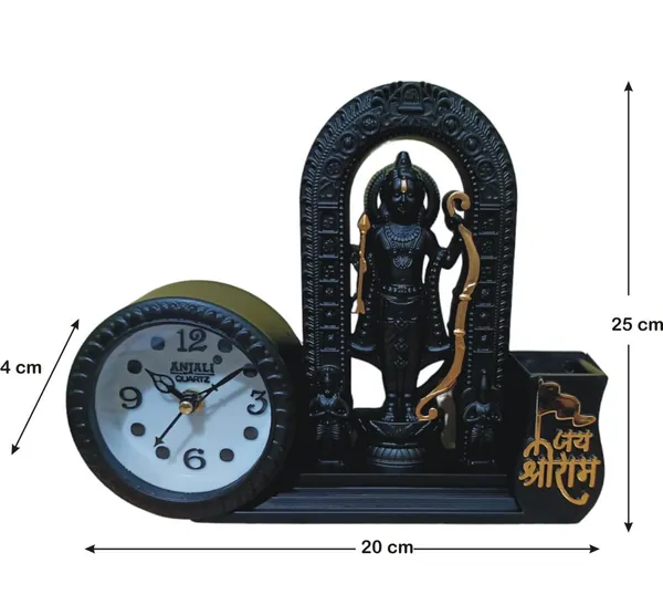 Multicolor_Ram_Lala_Idol_Murti_Statue_With_Table_Clock_Pen_Stand_Holder_Decorative_Showpiece_Plastic