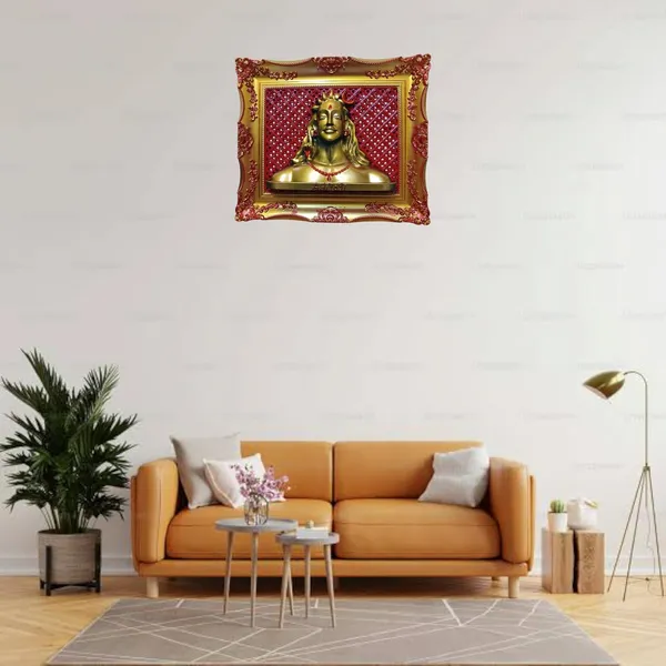 Red_Shiv_Shanker_Adiyogi_Mahadev_Decorative_Wall_Hanging_Decor_Art_for_Hotel_Office_Plastic_Pack_of_1