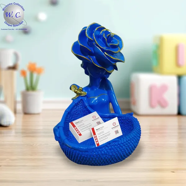 Blue_Girl_Doll_Statue_Sculpture_Human_Figurine_Decorative_Showpiece_Pack_of_1